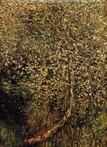 Клод Моне Яблони в цвету у воды 1880г